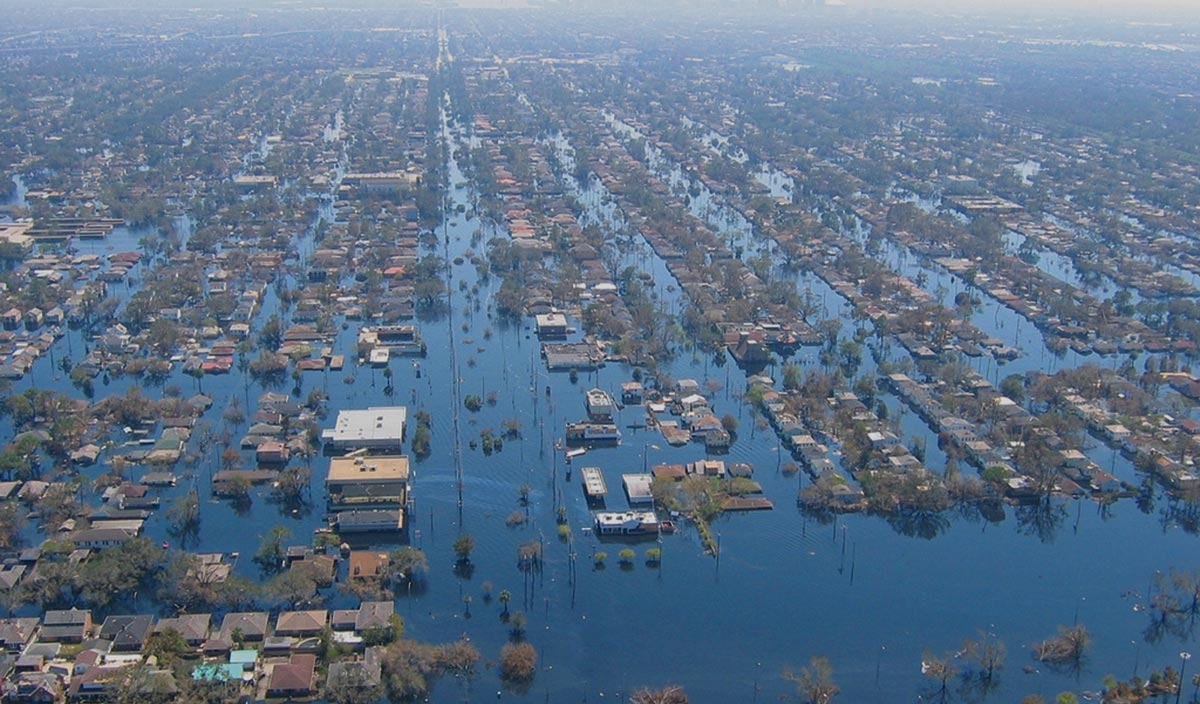 Hurrican Katrina damage